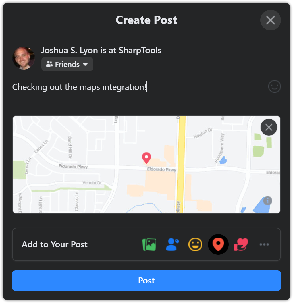 Life360 Live Map SharpTools Custom Tile